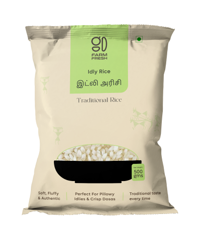 GD Farm Fresh idly rice pack